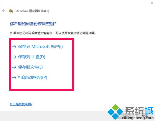 win10给电脑硬盘文件加密步骤7