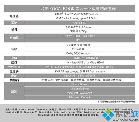联想发布国行版YOGA BOOK：售价3499元起3